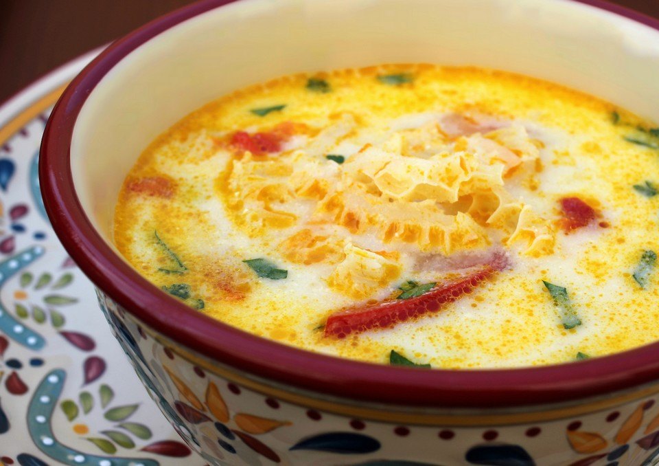 Ciorbă de burtă cu smântână