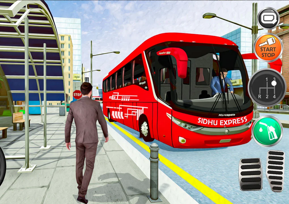 Coach Bus Simulator Game: Bus Driving Games