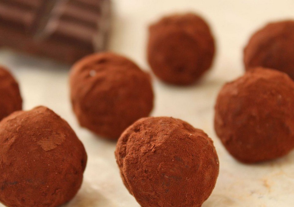 Trufele de ciocolată cu vin