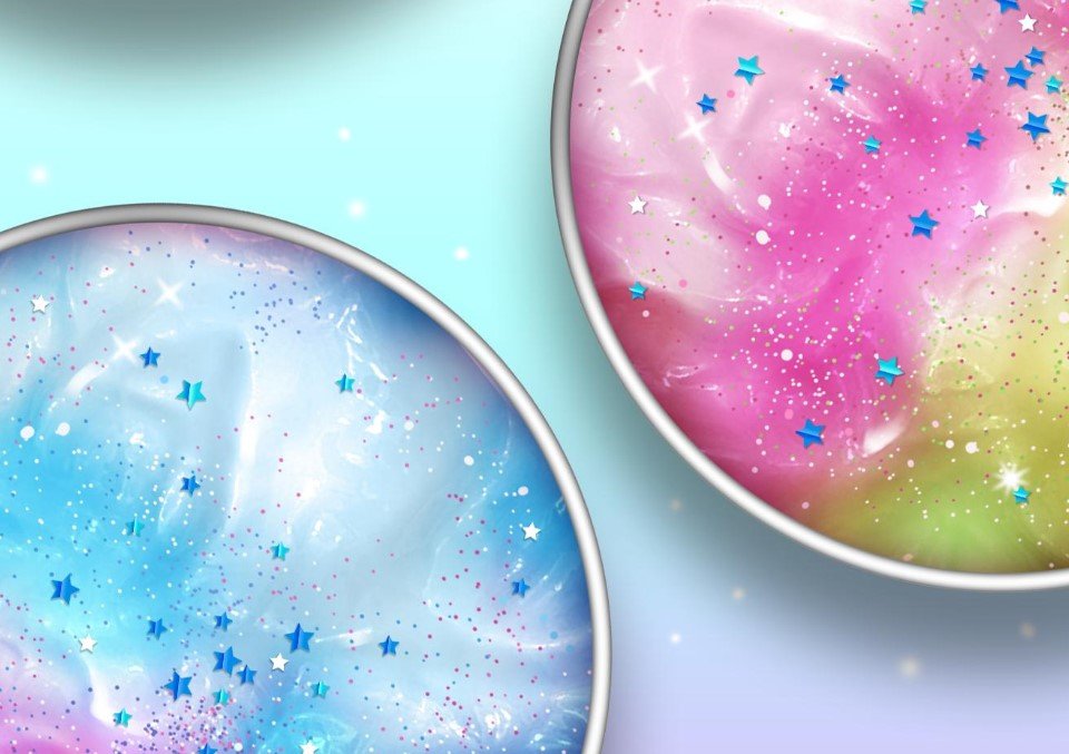 Vivid Slimes - sticky slimes