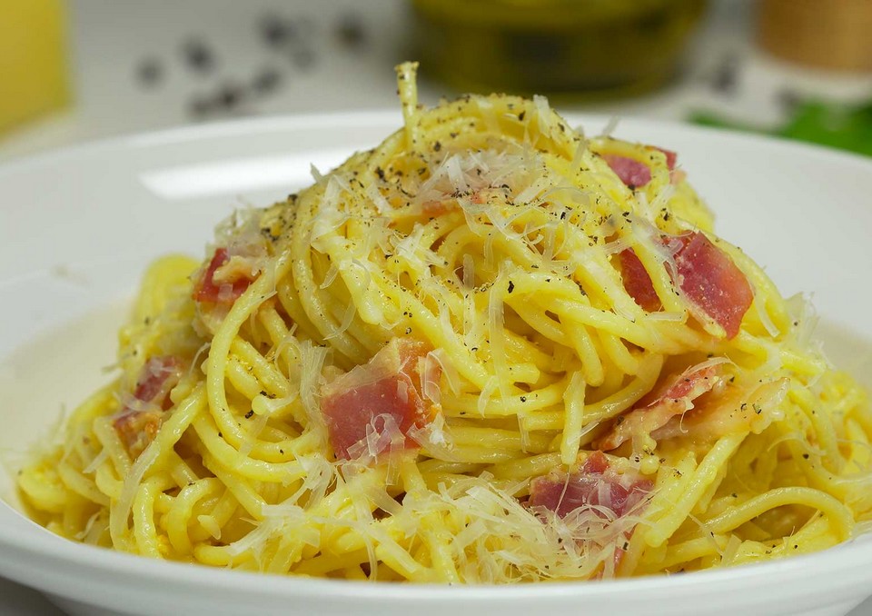 Paste carbonara